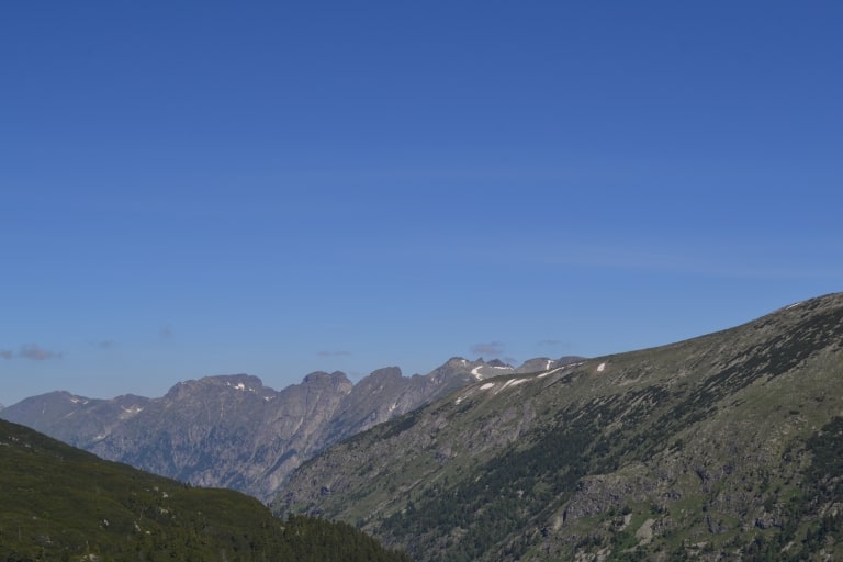 Mountain range panorama - Photo: Rila Monastery Park Directorate